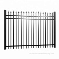 Garden Galvanized Powder Coated Iron Steel Fence